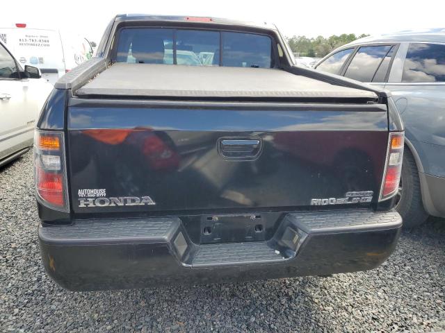 2HJYK16536H542537 - 2006 HONDA RIDGELINE RTL BLACK photo 6