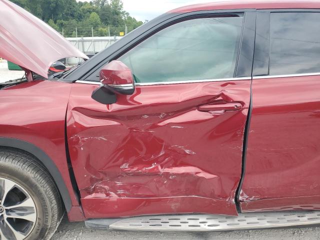 5TDGZRAH9MS529270 - 2021 TOYOTA HIGHLANDER XLE 红色 照片 7