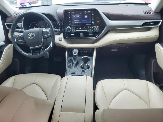 5TDGZRAH9MS529270 - 2021 TOYOTA HIGHLANDER XLE 红色 照片 8