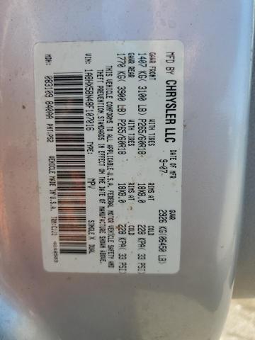 1A8HX58N48F107016 - 2008 CHRYSLER ASPEN LIMITED 银色 照片 13