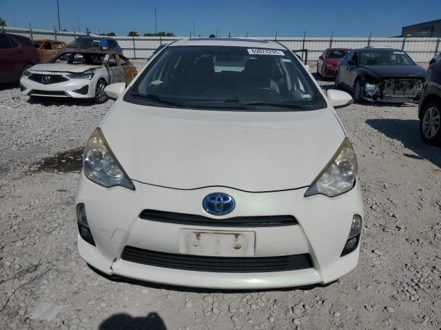 JTDKDTB34C1001429 - 2012 TOYOTA PRIUS C WHITE photo 5