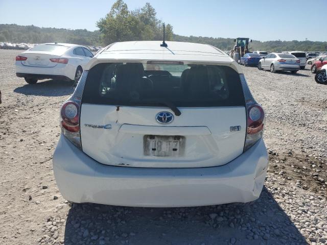 JTDKDTB34C1001429 - 2012 TOYOTA PRIUS C WHITE photo 6