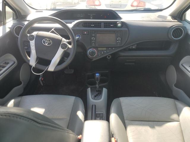 JTDKDTB34C1001429 - 2012 TOYOTA PRIUS C WHITE photo 8