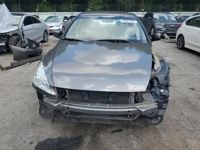 1HGCM56767A024019 - 2007 HONDA ACCORD EX GRAY photo 5