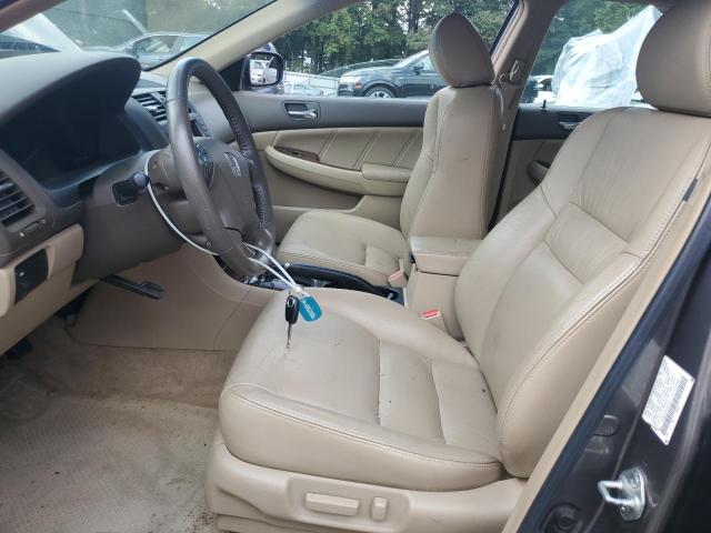 1HGCM56767A024019 - 2007 HONDA ACCORD EX GRAY photo 7