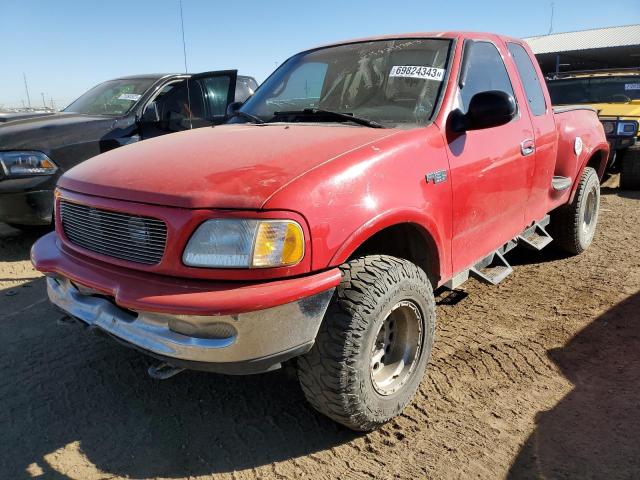 1FTDX0860VKB69310 - 1997 FORD F150 RED photo 1