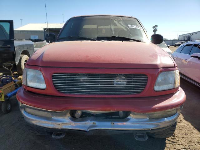 1FTDX0860VKB69310 - 1997 FORD F150 RED photo 5