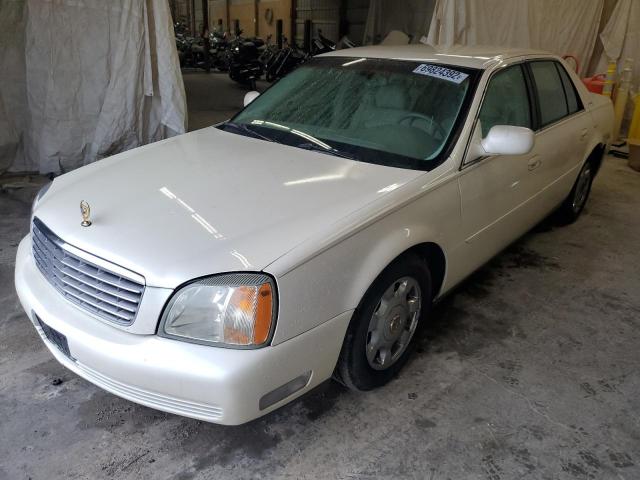 1G6KE54Y64U213754 - 2004 CADILLAC DEVILLE DHS WHITE photo 1