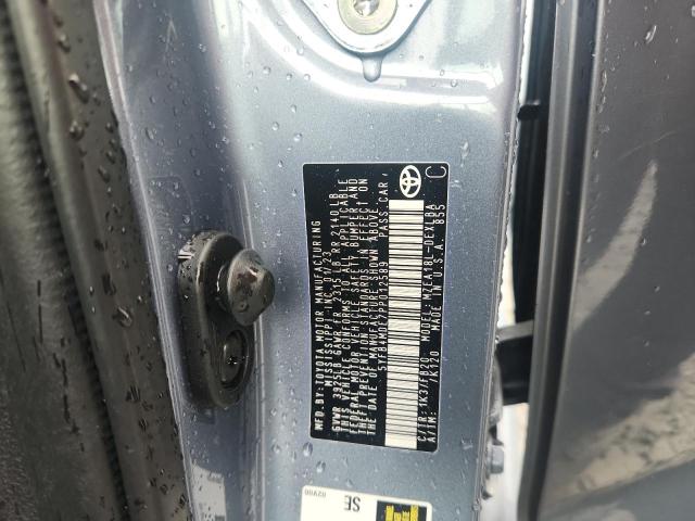 5YFB4MDE7PP012589 - 2023 TOYOTA COROLLA LE BLUE photo 12