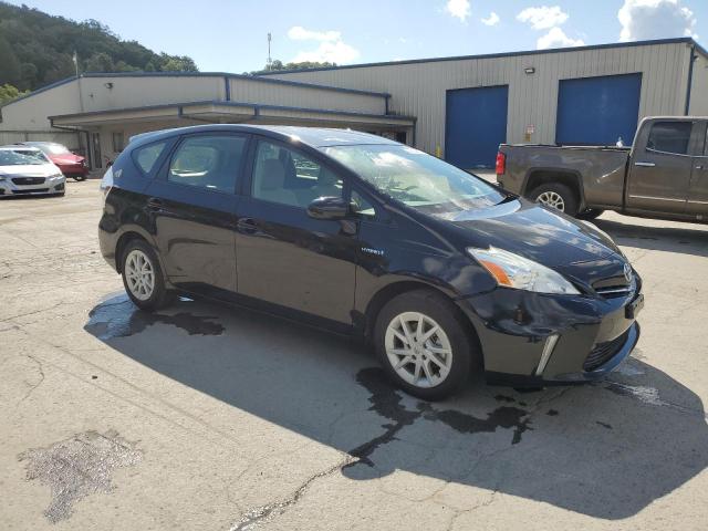 JTDZN3EU8D3286951 - 2013 TOYOTA PRIUS V BLACK photo 4