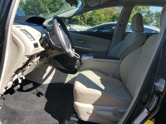 JTDZN3EU8D3286951 - 2013 TOYOTA PRIUS V BLACK photo 7