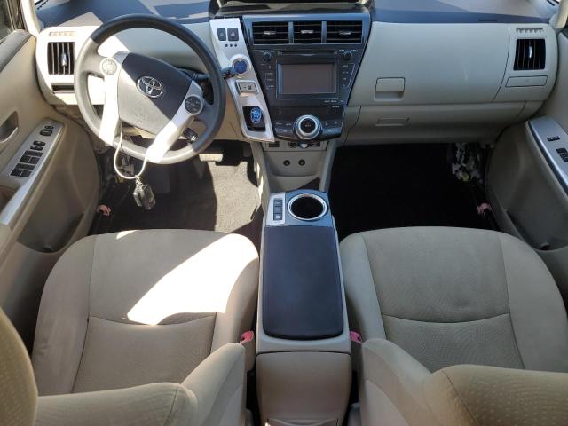 JTDZN3EU8D3286951 - 2013 TOYOTA PRIUS V BLACK photo 8