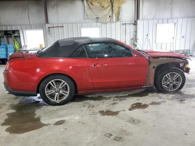 1ZVBP8EM6C5253648 - 2012 FORD MUSTANG RED photo 3