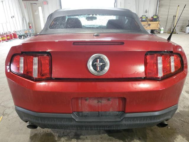 1ZVBP8EM6C5253648 - 2012 FORD MUSTANG RED photo 6