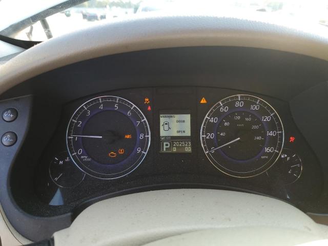 JN1AJ0HP8BM800143 - 2011 INFINITI EX35 BASE 奶油色 照片 9