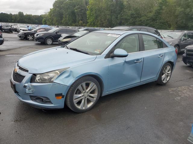 1G1PH5SC0C7169242 - 2012 CHEVROLET CRUZE LTZ BLUE photo 1