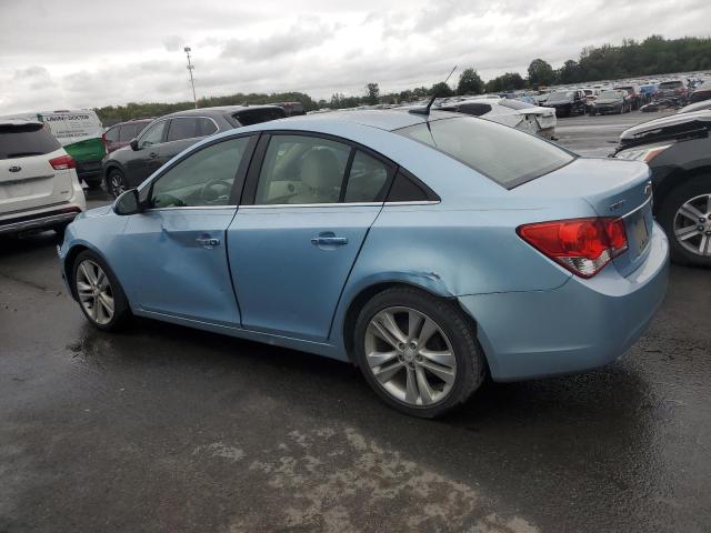 1G1PH5SC0C7169242 - 2012 CHEVROLET CRUZE LTZ BLUE photo 2