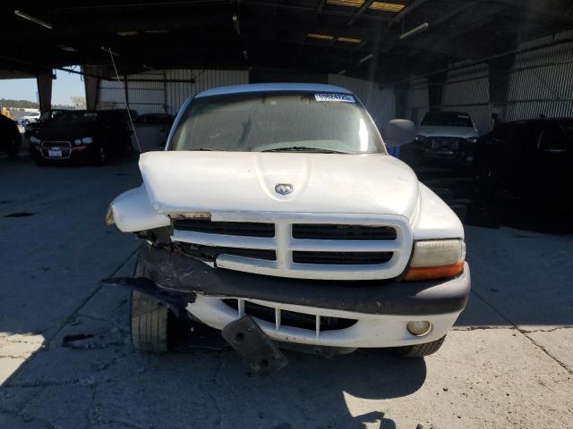 1B7GG23YXVS237890 - 1997 DODGE DAKOTA WHITE photo 5