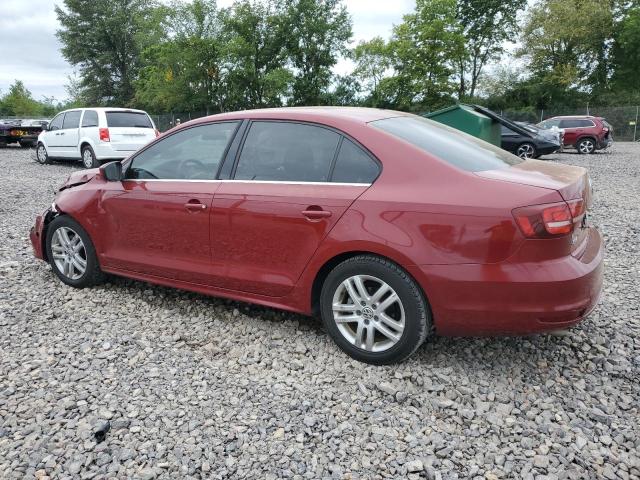3VW2B7AJ6HM264770 - 2017 VOLKSWAGEN JETTA S RED photo 2