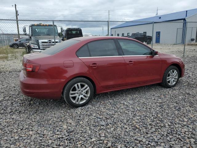 3VW2B7AJ6HM264770 - 2017 VOLKSWAGEN JETTA S RED photo 3