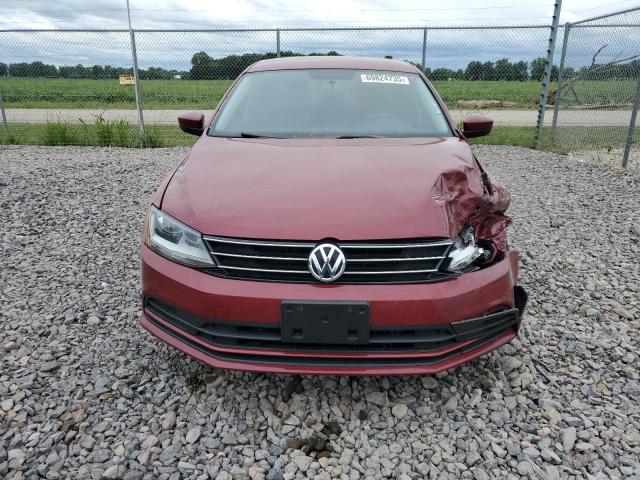 3VW2B7AJ6HM264770 - 2017 VOLKSWAGEN JETTA S RED photo 5