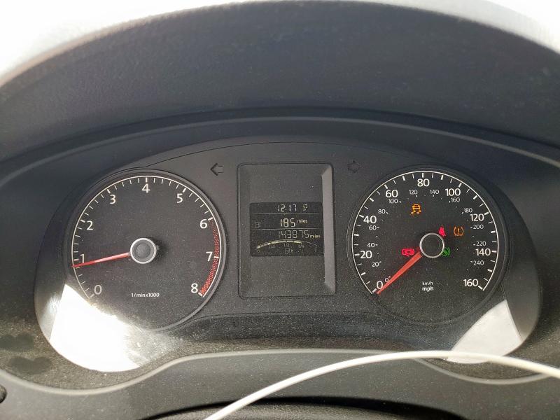 3VW2K7AJ8EM208874 - 2014 VOLKSWAGEN JETTA BASE 银色 照片 9