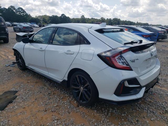 SHHFK7H41MU232603 - 2021 HONDA CIVIC SPORT WHITE photo 2
