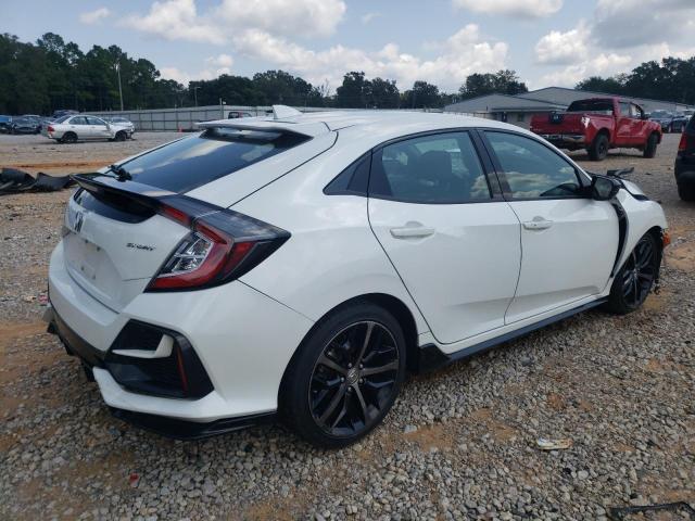 SHHFK7H41MU232603 - 2021 HONDA CIVIC SPORT WHITE photo 3