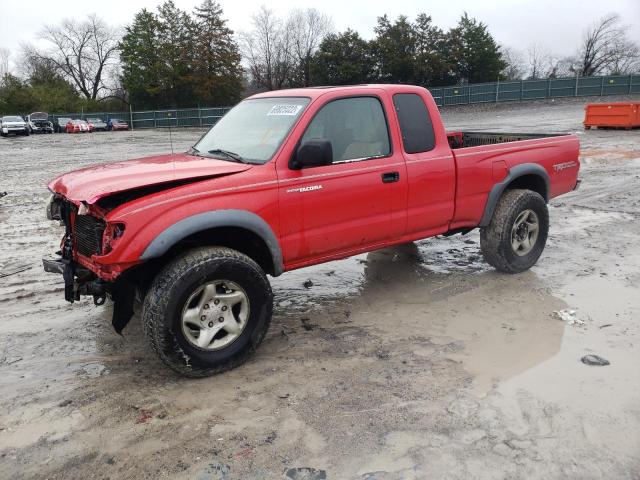 5TESN92N01Z859145 - 2001 TOYOTA TACOMA XTRACAB PRERUNNER წითელი ფოტო 1