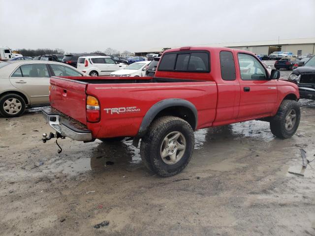 5TESN92N01Z859145 - 2001 TOYOTA TACOMA XTRACAB PRERUNNER წითელი ფოტო 3