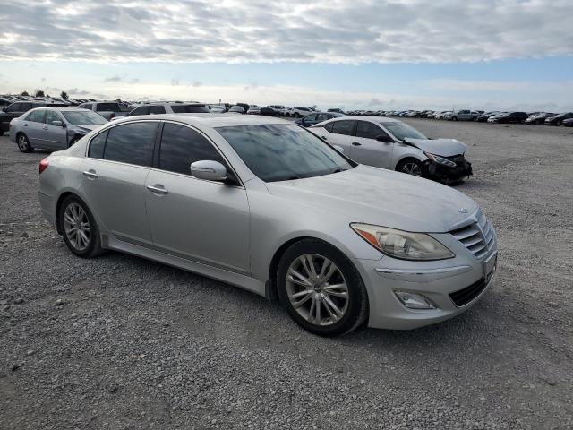 KMHGC4DD4DU239703 - 2013 HYUNDAI GENESIS 3.8L 灰色 照片 4