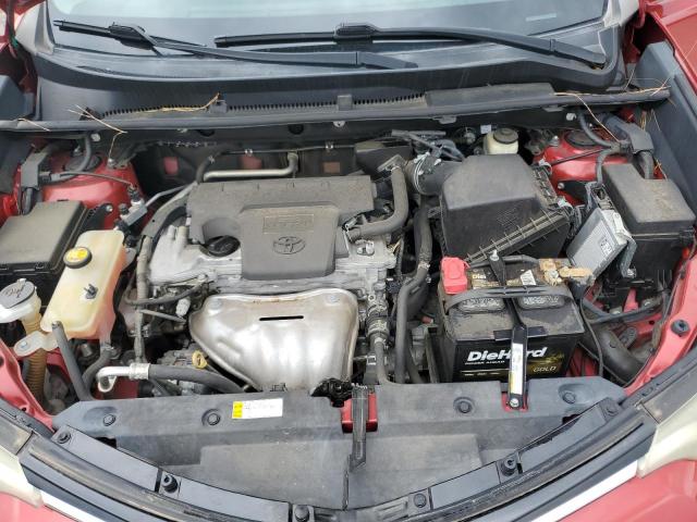 2T3WFREV0GW261328 - 2016 TOYOTA RAV4 XLE RED photo 12