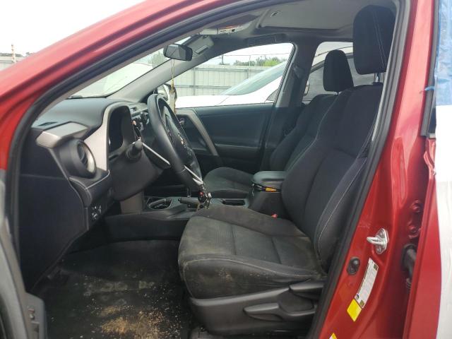 2T3WFREV0GW261328 - 2016 TOYOTA RAV4 XLE RED photo 7