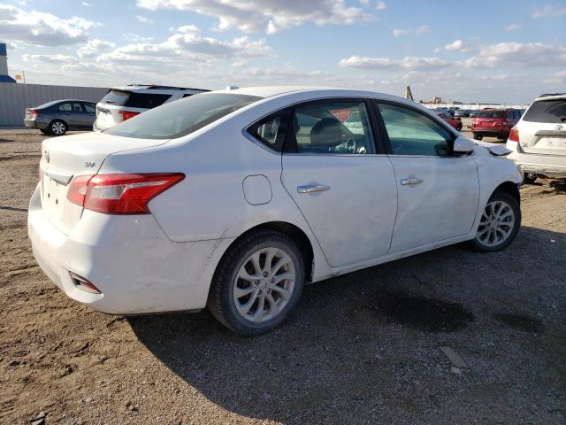 3N1AB7AP3KY338538 - 2019 NISSAN SENTRA S WHITE photo 3