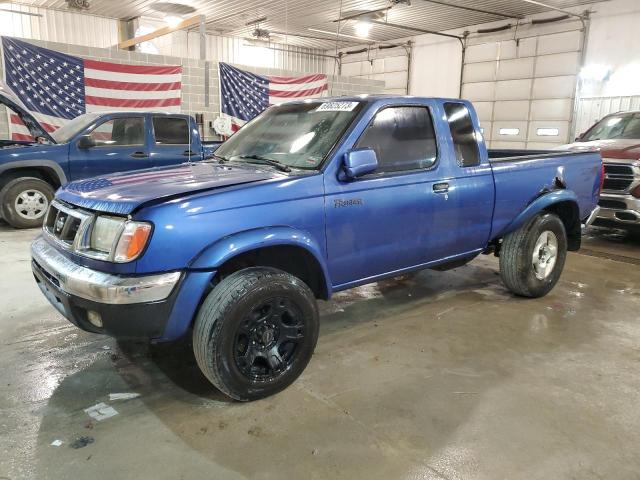 1N6ED26Y3XC308532 - 1999 NISSAN FRONTIER KING CAB XE BLUE photo 1