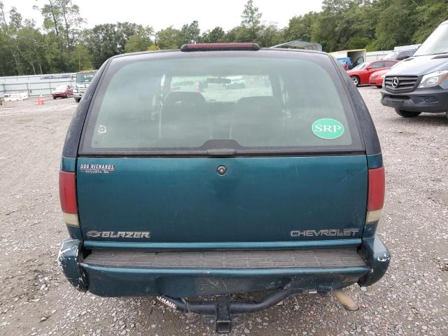 1GNCS13W7T2243110 - 1996 CHEVROLET BLAZER GREEN photo 6