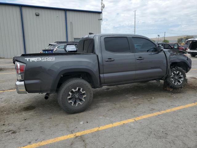 3TMCZ5AN0LM324531 - 2020 TOYOTA TACOMA DOUBLE CAB GRAY photo 3