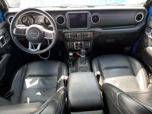 1C4JJXP65MW763445 - 2021 JEEP WRANGLER U SAHARA 4XE BLUE photo 8