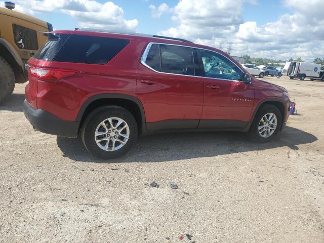 1GNERGKW9JJ175517 - 2018 CHEVROLET TRAVERSE LT 红色 照片 3