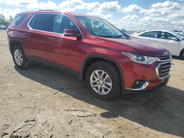 1GNERGKW9JJ175517 - 2018 CHEVROLET TRAVERSE LT 红色 照片 4