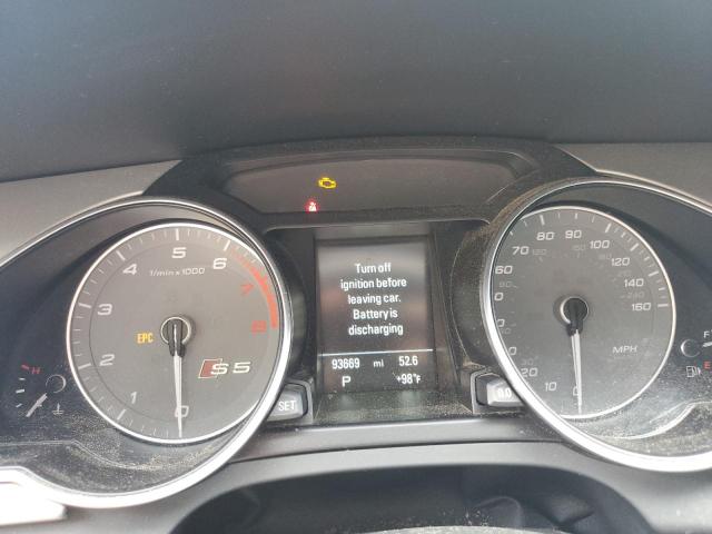 WAUC4AFR3GA013985 - 2016 AUDI S5 PREMIUM PLUS Czarny zdjęcie 9