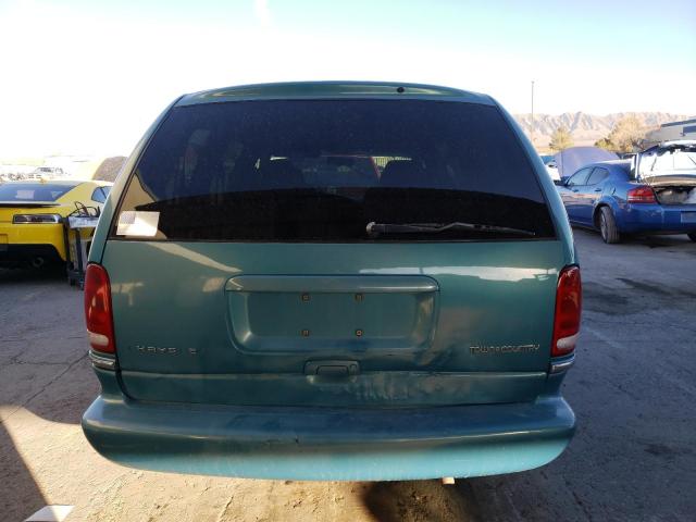 1C4GP54L5TB437089 - 1996 CHRYSLER TOWN & COU TURQUOISE photo 6