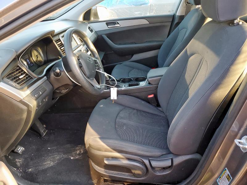 5NPE24AF7JH670479 - 2018 HYUNDAI SONATA SE GRAY photo 7