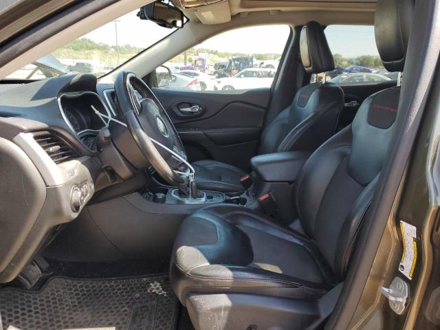 1C4PJMBS9FW673876 - 2015 JEEP CHEROKEE TRAILHAWK GREEN photo 7