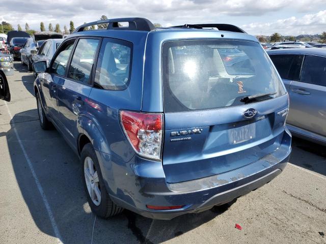 JF2SH6BC7AH802657 - 2010 SUBARU FORESTER XS Bleu photo 2