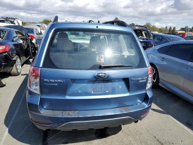 JF2SH6BC7AH802657 - 2010 SUBARU FORESTER XS BLUE photo 6