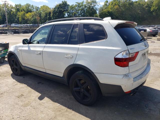 WBXPC934X8WJ21154 - 2008 BMW X3 3.0SI WHITE photo 2