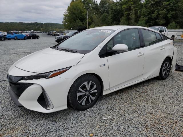JTDKARFP7J3076538 - 2018 TOYOTA PRIUS PRIM თეთრი ფოტო 1