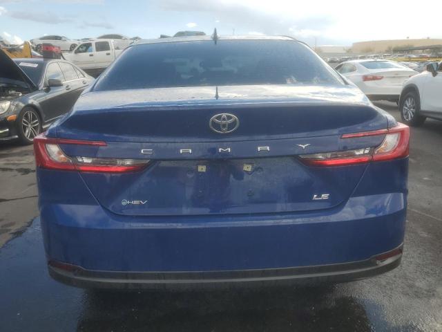 4T1DAACK3SU057947 - 2025 TOYOTA CAMRY XSE BLUE photo 6