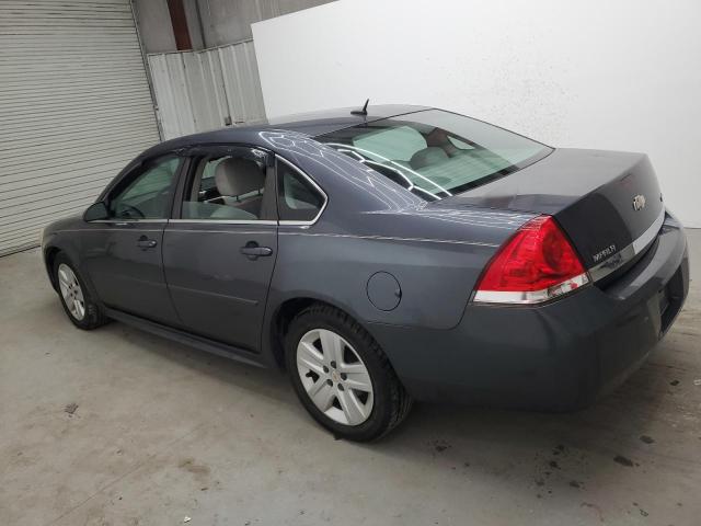 2G1WA5EK0A1209137 - 2010 CHEVROLET IMPALA LS GRAY photo 2